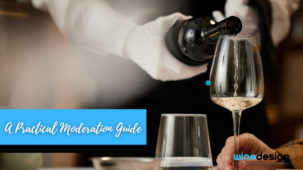 8 Wine Benefits Backed by Research (Plus What Moderation Actually Means) - Drinking wine Caucasian man holding wine glass while sommelier in uniform pouring white wine during wine tasting session