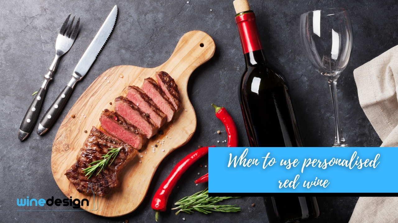 How To Select The Best Red Wine - Red Wine When to use personalised red wine