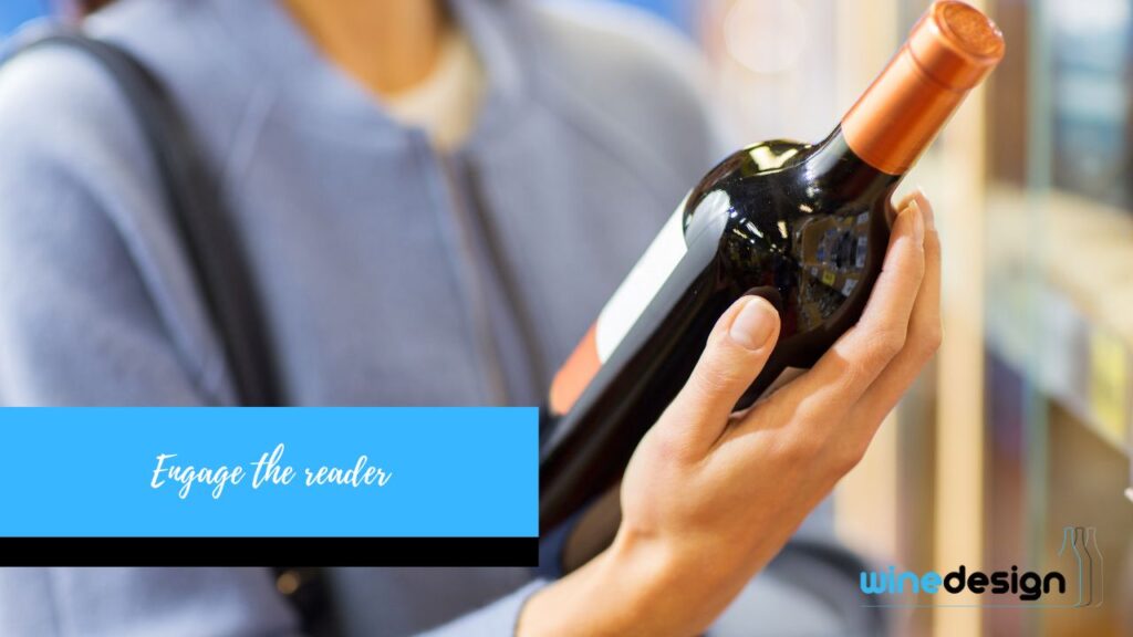 Engage the reader
