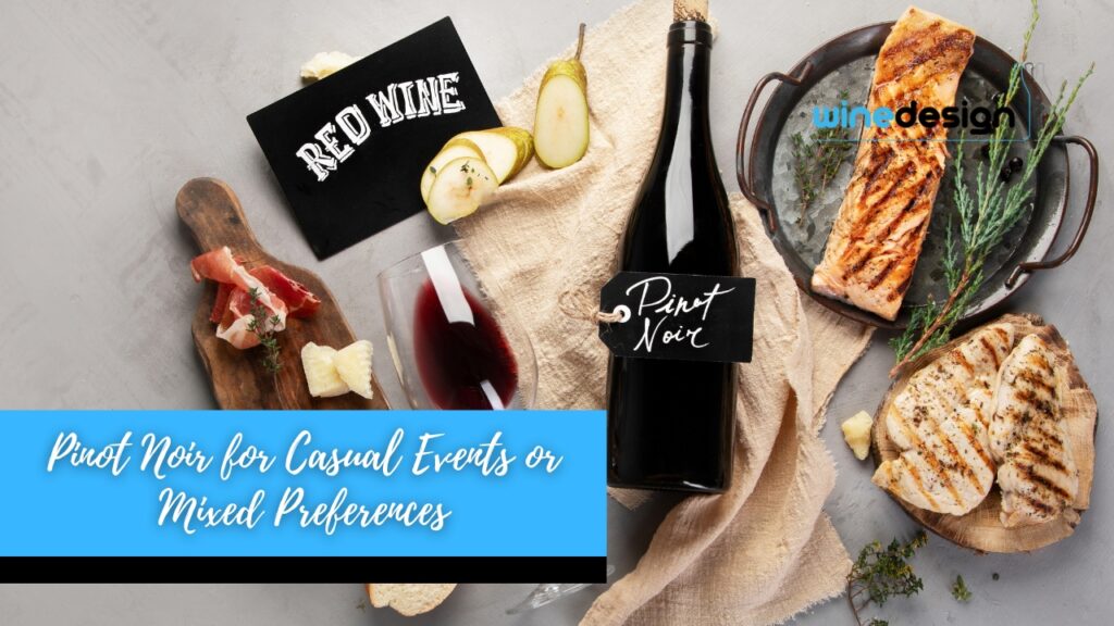 Top Wine Types for Personalised Gifts - Gifts Pinot Noir for Casual Events or Mixed Preferences