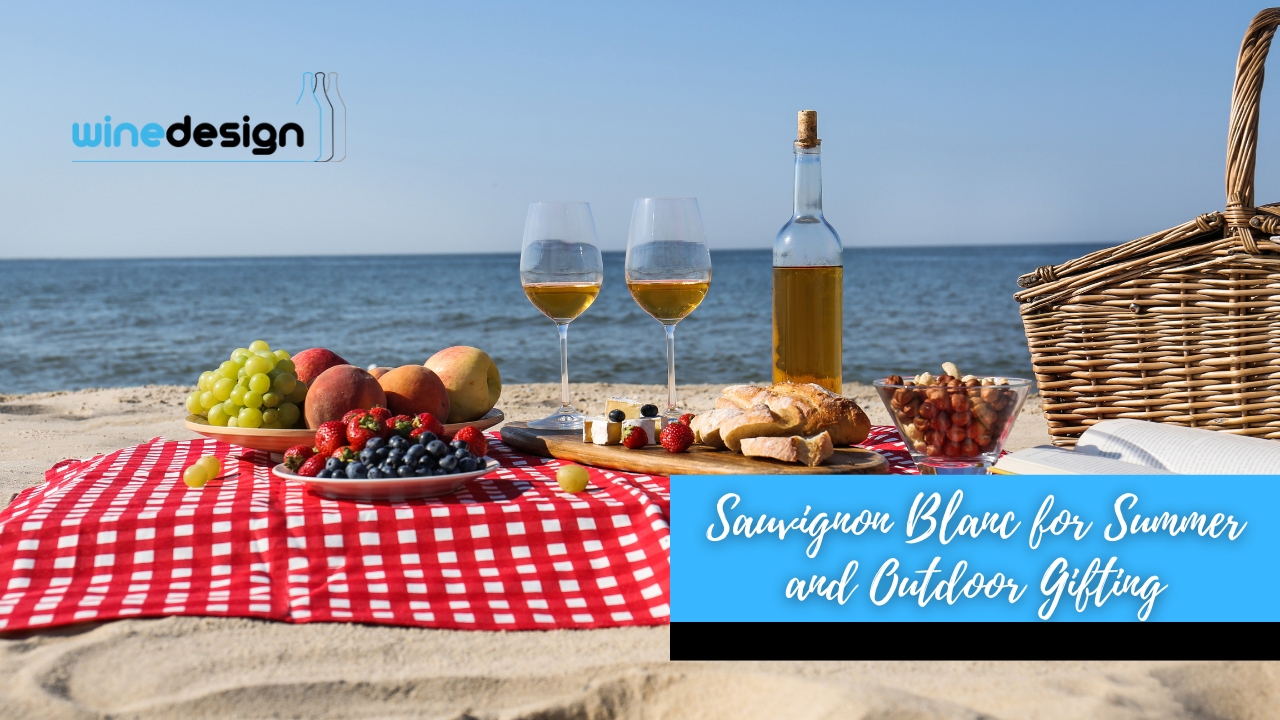Top Wine Types for Personalised Gifts - Gifts Sauvignon Blanc for Summer and Outdoor Gifting