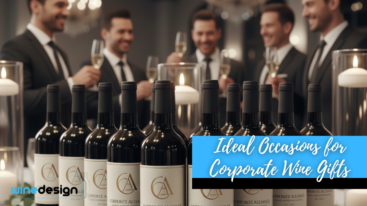 Strengthening Business Connections Using Branded Bottles - Bottles Ideal Occasions for Corporate Wine Gifts